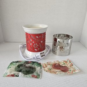 Homeworx by Harry Slatkin fragrance warmer‎ with 2 sleeves and gel